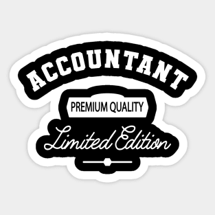 Accountant - Premium Quality Limited Edition Sticker